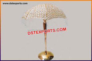 Centro de bola de cristal para boda, Centro de cristal de forma redonda - Product Image 5