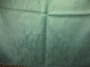 Jacquard Pasley Flower Self Design Solid Viscose <b>Pashmina</b> <b>Shawl</b> Spring Season Traditional Scarf & <b>Shawl</b> - Product Image 3