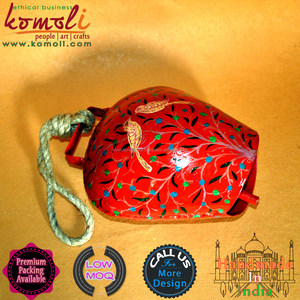 Capó de metal indio de estilo suizo, diseño de pájaro negro, artesanía de metal - Product Image 3