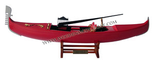 Modelo de barco tradicional góndola-Barco de modelo de madera - Product Image 2