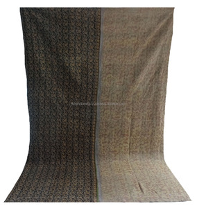 Best Quality Reversible Floral Kantha Quilt Handmade Rali Gudri <b>Throw</b> - Product Image 3