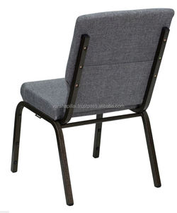 Chaise d'église en fer pour hôtels Solution d'assise durable et élégante - Product Image 3
