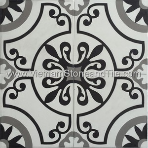 Carreau de ciment traditionnel fait à la main nouveau design prix raisonnable livraison rapide fabriqué au Vietnam - Product Image 5