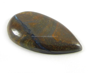 หินธรรมชาติหินโอปอล17X30มม. ลูกแพร์ Cabochon 4.30 Gms พลอยสำหรับเครื่องประดับ IG0538 - Product Image 1