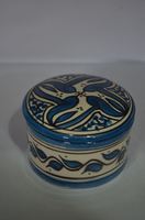 Boîte marocaine, boîte design faite à la main en différentes couleurs petits bols à Dessert assiette à gâteau en céramique bonbons créatifs en céramique avec couvercle