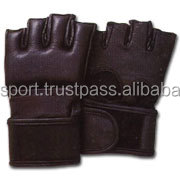 Guanti da presa MMA in pelle a mezze dita personalizzati di nuovo arrivo sacca di sabbia punzonatura e guanti da addestramento per Muay Thai da combattimento UFC - Product Image 4