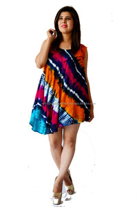 VESTIDO NUEVAS LLEGADAS/VESTIDO CASUAL NARANJA Y AZUL - Product Image 5