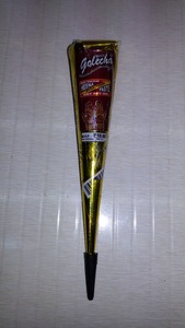 Dark Red Instant Henna Cone Red Henna Cone