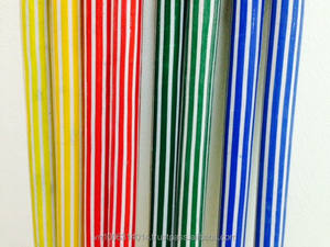 Manche de balai en bois enduit de pvc pour brosse en plastique - Product Image 5