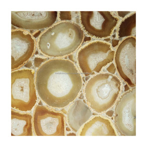 Agate Graphic Design Solution exclusive de pierre semi-précieuse pour la décoration intérieure Carreaux décoratifs d'intérieur de luxe modernes Jaune - Product Image 6