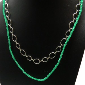 Glorious <b>Green</b> Emerald 925 Sterling Silver <b>Necklaces</b> Fashion Silver Jewelry 925 Sterling Silver Jewelry - Product Image 6