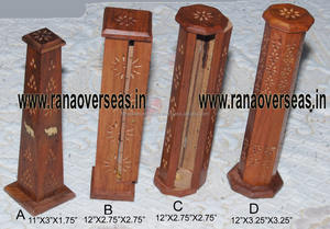 Best Quality Wooden <b>Incense</b> Tower in Different Shaped for <b>Incense</b> Sticks and <b>Incense</b> <b>Cone</b> <b>Burner</b> Holder - Product Image 4