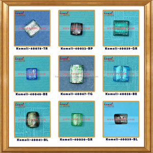 Perles en verre à fond plat, produit personnalisé, plusieurs couleurs, pour bricolage, DIY - Product Image 6