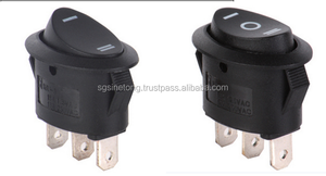 Interrupteur à bascule électrique universel 3 broches 10A/16A TUV CE RoHS pour bornes en nylon et H62Cu, protection IP00, vente en gros OEM - Product Image 2