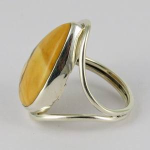 Anillos de plata de ley 925 con forma de pera, joyería de plata fresca, diseño único, venta al por mayor - Product Image 4