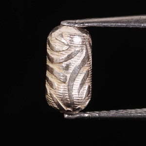 Forma de cápsula pura 925 Plata de Ley sólida 8*4 MM tamaño venta al por mayor cuentas sueltas para fabricación de joyería fina accesorios de cuentas de plata - Product Image 2