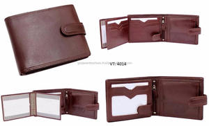 Cartera Bifold de Cuero Genuino para Hombre, con Bloqueo RFID, Delgada, Minimalista, para Bolsillo Delantero, Elegante y Moderna - Product Image 4