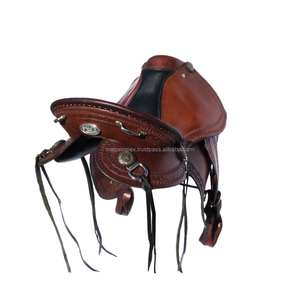 Selle de Trail cheval personnalisée en cuir noir, vente en gros, nouvelle collection 2023 - Product Image 1