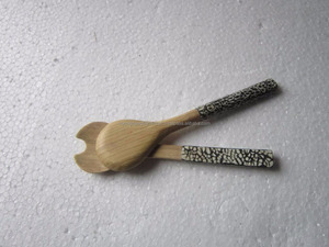 New item fast delivery bamboo spoon and fork - Product Image 5