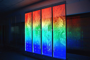 2020 nouveau produit H79 "numérique programmé danse bulle mur eau bulle panneau LED écran diviseur vente de l'usine - Product Image 5