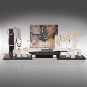 acrylic jewelry Bracelet Necklace <b>Display</b> <b>stand</b> counter jewelry <b>display</b> showcase Jewelery <b>displays</b> - Product Image 6