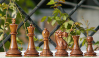 Juego de Ajedrez Blackmore Grandmaster con Piezas de Madera, para Interior/Exterior, con Empaque Personalizado, Superventas