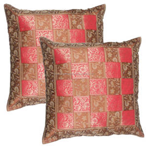 CU 106 Soie Deux Pièces Housse de coussin - Product Image 1