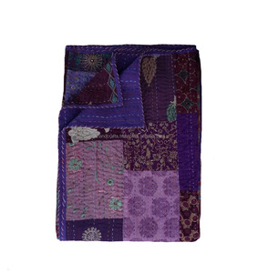 Nouveau 2016 Sari Patchwork Kantha Couverture - Product Image 1