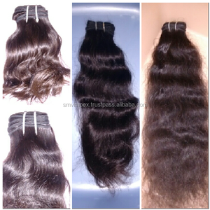 Tissage de cheveux humains remy sud-indien de qualité 12A. Tissage de cheveux humains remy sans perte et sans enchevêtrement depuis l'inde - Product Image 2