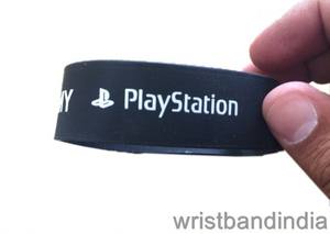 Bracelet en silicone de 25 mm imprimé, respectueux de l'environnement, produits promotionnels de bureau, impression à l'écran - Product Image 3