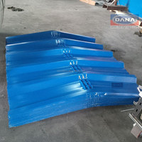 Tôle profilée pour toiture et mur en acier et aluminium, norme ASTM, épaisseur légère 0,30-1,50 mm, largeur de couverture 1000 mm, fournisseur Émirats arabes unis