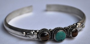 Amiu — Bracelet en métal tibétain, Mantra, Design traditionnel, qualité supérieure, fabriqué au népal, vente en gros - Product Image 6