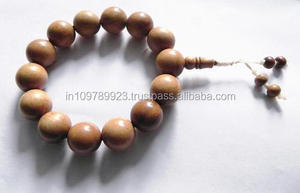 Granos Jap-Mala a granel de alta calidad Meditación tradicional Sándalo Malas Cuentas de madera - Product Image 5