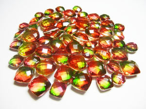 เพชรพลอยสองเหลี่ยมเพชรพลอย-หินหลวมสำหรับเครื่องประดับ - Product Image 2