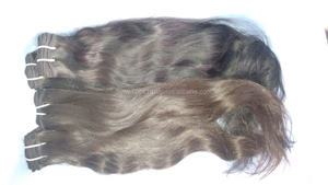 Precio al por mayor de pelo Natural 100% cutícula alineada RAW Remy Hair Extension Temple pelo liso RAW - Product Image 5