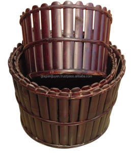 Eco-friendly bamboo <b>basket</b> - <b>cheap</b> price VIETNAM - Product Image 1
