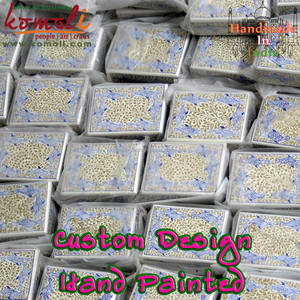 Caja de dulces de madera pintada a mano, diseño personalizado, regalo de retorno de boda - Product Image 6