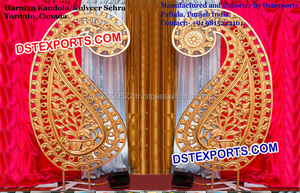 Decoración de entrada de boda Punjabi decoración de boda Punjabi Rehra boda Puerta de bienvenida decoración Australia precio al por mayor - Product Image 6