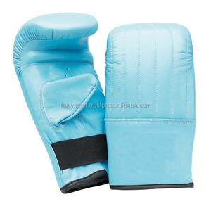 Customizable PVC & Cow Hide <b>Leather</b> <b>Punch</b> Mitts for Heavy Punching Training Boxing MMA Muay Thai Kickboxing - Product Image 4