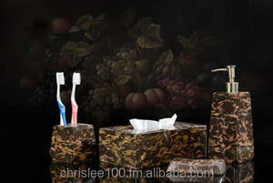 Ensemble distributeur de savon et porte-serviettes, accessoires de salle de bains, boîte de mouchoirs, pièces - Product Image 3