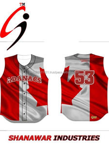 Maillot de baseball personnalisé pour homme, grande taille, tenue décontractée, prix abordable, vêtements de sport imprimés par transfert thermique, respirant et à séchage rapide - Product Image 5