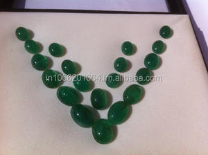 Cabujones de Esmeralda Natural, diseño de cabujón de Esmeralda verde para collar - Product Image 3