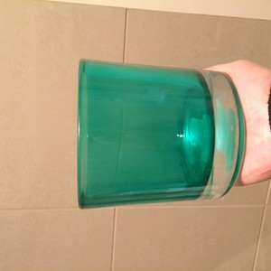 ขวดเทียนแก้วเปล่าพร้อมฝาไม้ไผ่,ขวดโลหะทำจากผ้าไหมแฮนด์เมดพิมพ์ลายวาเลนไทน์สีดำสีเหลืองอำพันฝ้าหลากสี - Product Image 3