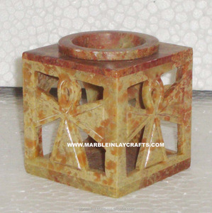 Unique Soapstone Aroma Oil Warmer - Product Image 1