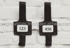 OMG Industries Crochet de manteau en fonte à usage intensif Crochet coulissant en laiton industriel pour l'école à la maison pour un usage intensif Vente en gros - Product Image 6