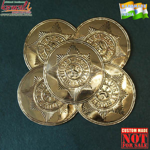 Arte de pared de metal personalizado, martillo, León en latón, arte de réplica - Product Image 3