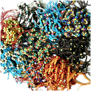 Femmes en cuir bracelet de chanvre mélange couleur 220 pièces livraison gratuite - Product Image 2