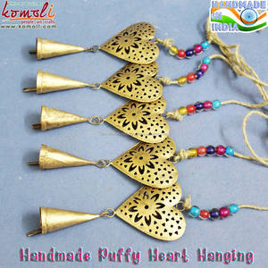 Carillons gravés en fer blanc, cœur, vent, pour Souvenir de mariage - Product Image 3