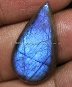 Labradorite bleue pierre précieuse en vrac guérison naturelle forme de poire coupe à facettes prix de gros pour la fabrication de bijoux - Product Image 2