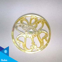 Pendentif unisexe en résine sculptée coquillage style vintage, breloques tendance pour enfants, tailles personnalisables, approvisionnement élégant